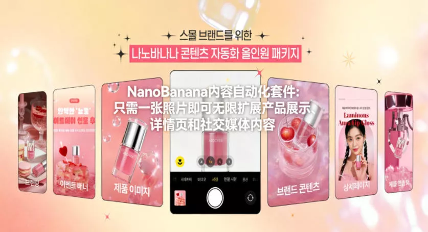 NanoBanana内容自动化套件：只需一张照片即可无限扩展产品展示、详情页和社交媒体内容！ - 网创在线
