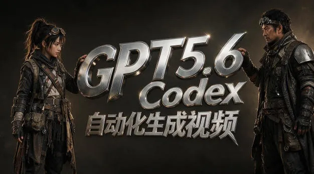 GPT5.6+Codex自动化视频生成：提示词设计×角色设定×封面海报×工作流思路，高效产出AI视频 - 网创在线