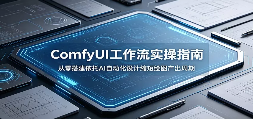 ComfyUI 工作流实操指南：从零搭建依托AI自动化设计缩短绘图产出周期 - 网创在线