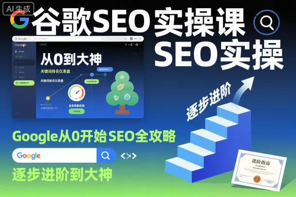 谷歌SEO实操课，Google从0开始SEO全攻略，逐步进阶到大神(更新26年) - 网创在线