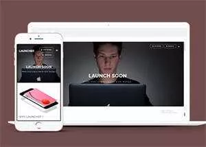 宽屏响应式应用APP网站模板下载 - 网创在线