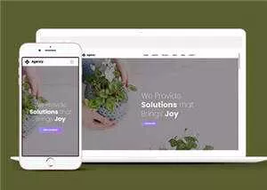简约创意商业解决方案动态响应式网页模板下载 - 网创在线