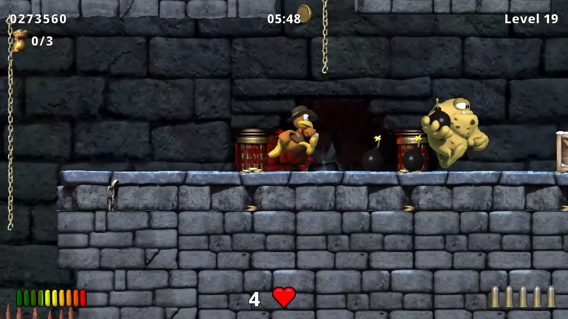 《怪鸡历险记 Moorhuhn Jump and Run Traps and Treasures》Switch英日文版NSZ下载 - 网创在线