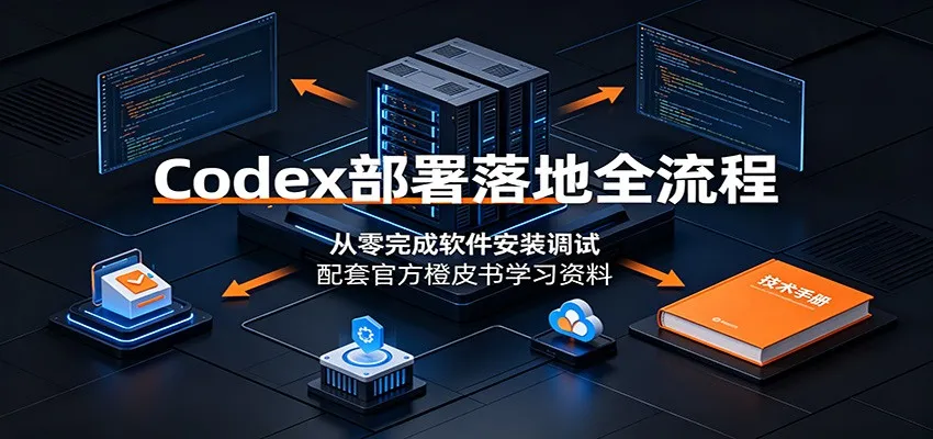 Codex部署落地全流程：从零完成软件安装调试，配套官方橙皮书学习资料 - 网创在线