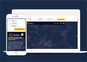 响应式钢铁制造业企业网站模板 - 网创在线