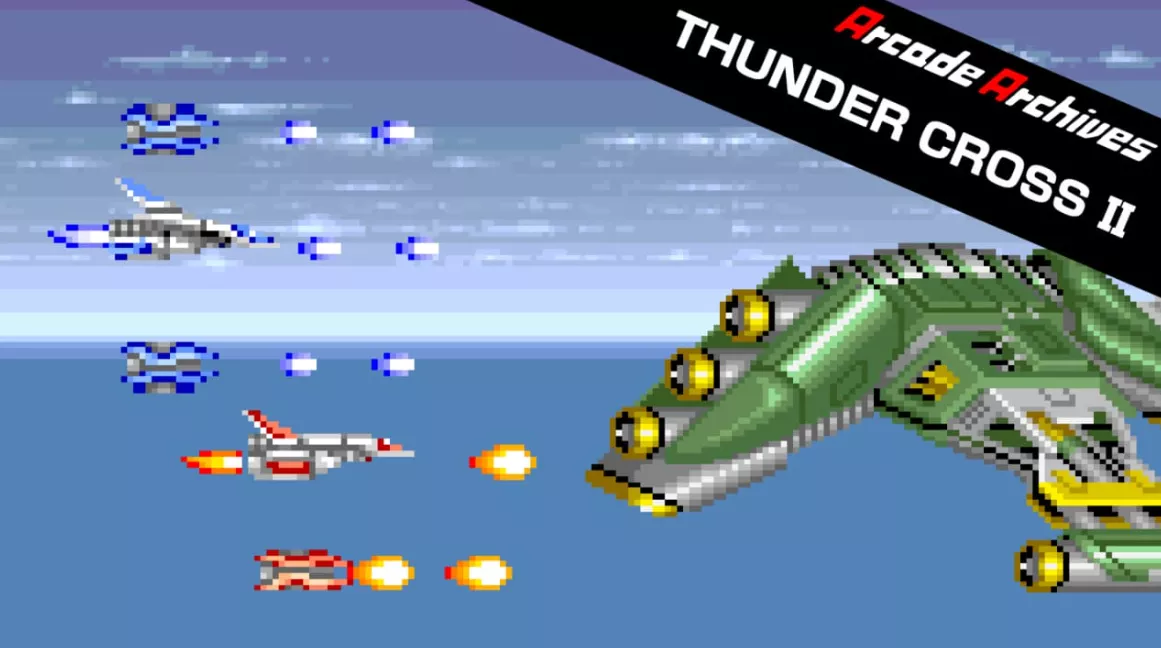 《街机档案馆：雷霆战机2 Arcade Archives THUNDER CROSS II》Switch英文版NSP下载 - 网创在线
