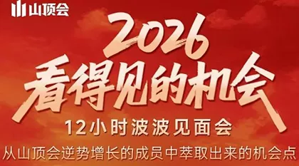 波波·2026看得见的机会12小时波波见面会(东莞线下课2月1日) - 网创在线