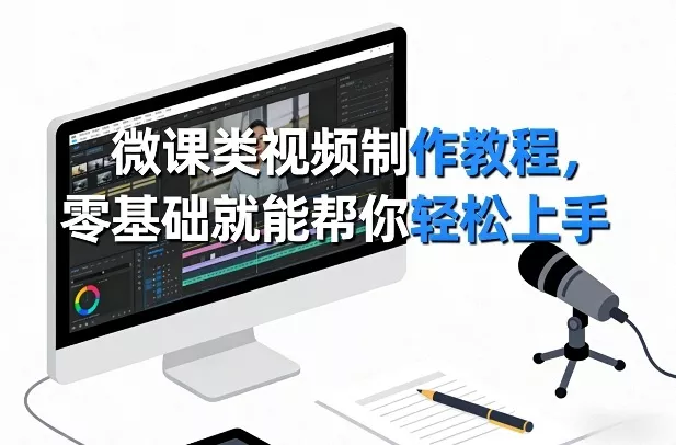 微课类视频制作教程，零基础就能帮你轻松上手 - 网创在线
