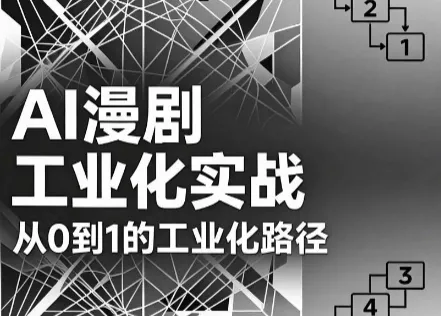AI漫剧从0到1的工业化实战(更新6月) - 网创在线