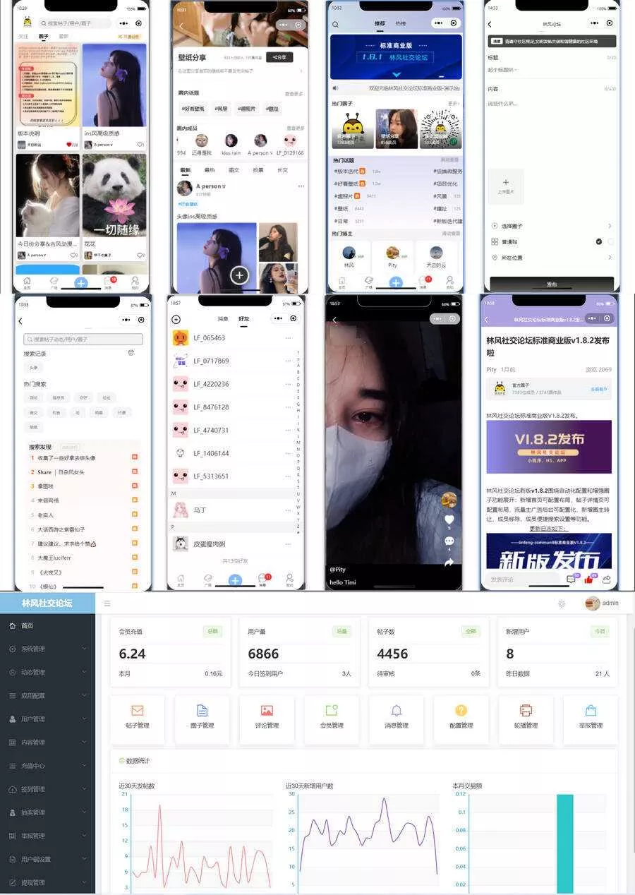 独立版社交论坛前端微信小程序源码问答发帖BBSphp源码 - 网创在线