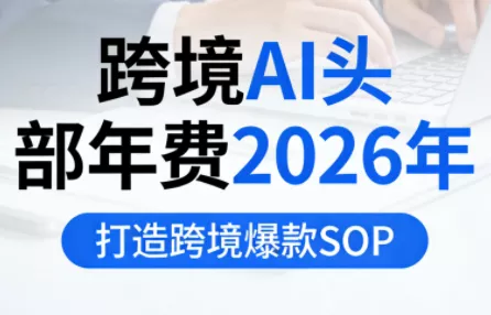 跨境AI头部年费2026年，打造跨境爆款SOP(更新6月) - 网创在线