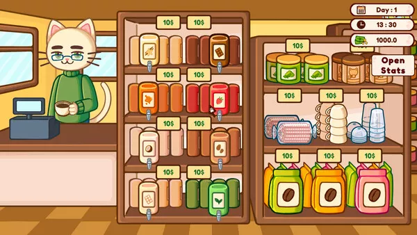 《喵喵甜品屋/Cats & Cups》PC中文版下载-含v1.2.2