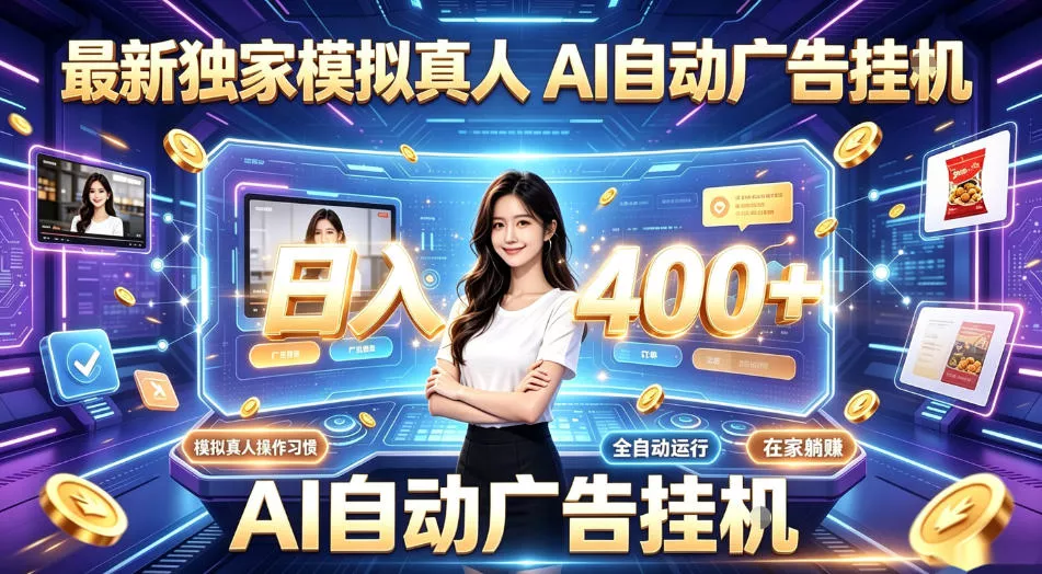 最新独家模拟真人，AI自动挂号挂G，日入400+，全程全自动运行，无需人工【揭秘】 - 网创在线