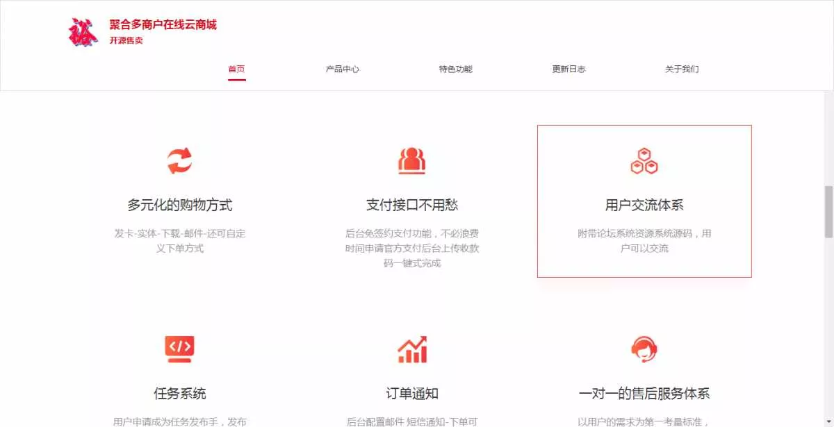 图片[3] - 聚合云商城官网的源码分享 - 网创在线