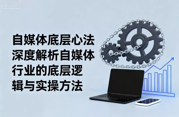 自媒体底层心法，深度解析自媒体行业的底层逻辑与实操方法 - 网创在线