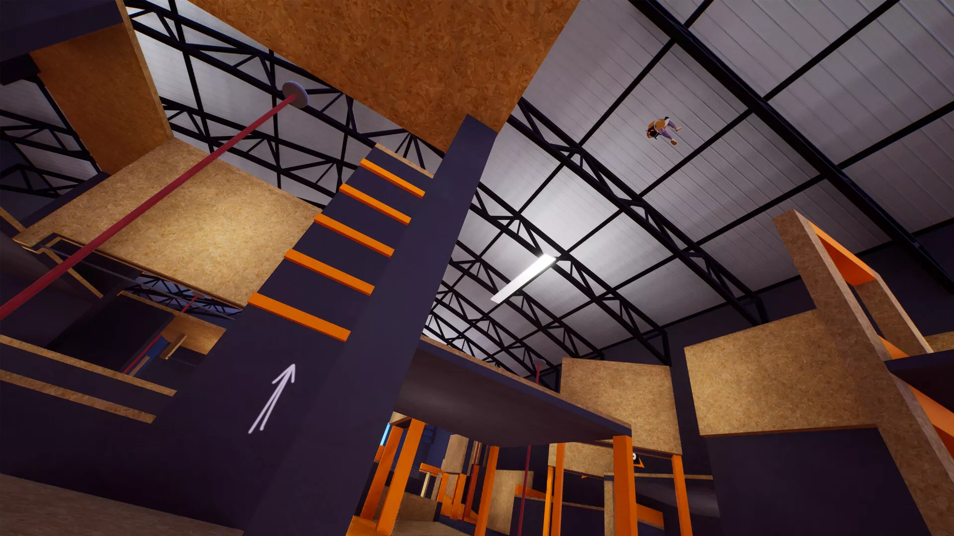 PC游戏《屋顶与小巷：跑酷游戏/Rooftops & Alleys: The Parkour Game》中文Build.20864913下载 - 网创在线