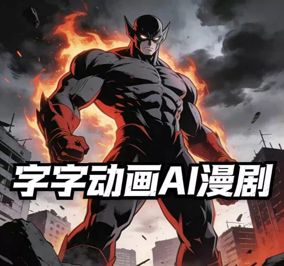 字字动画AI漫剧2026年第1期系统课程，小白看完就能学会实操的漫剧课，单人月收1-3W - 网创在线