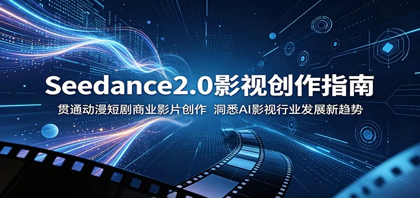 Seedance2.0影视创作指南：贯通动漫短剧商业影片创作，洞悉AI影视行业发展新趋势 - 网创在线