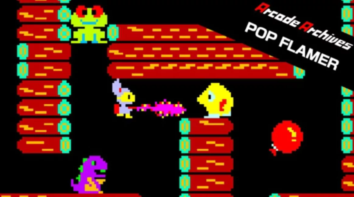《街机：POP火焰 Arcade Archives POP FLAMER》Switch英文版NSP下载 - 网创在线