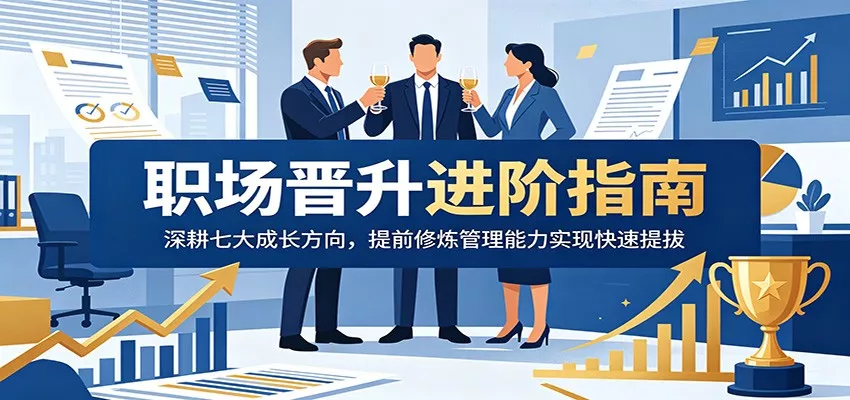 职场晋升进阶指南:深耕七大成长方向,提前修炼管理能力实现快速提拔 - 网创在线
