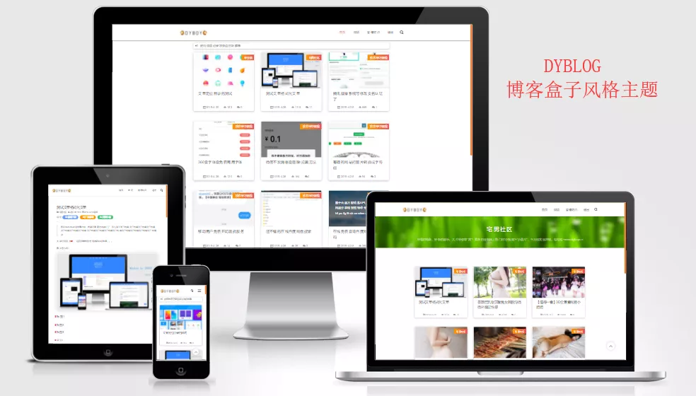 Emlog主题-DYBLOG 个人博客主题模版 - 网创在线