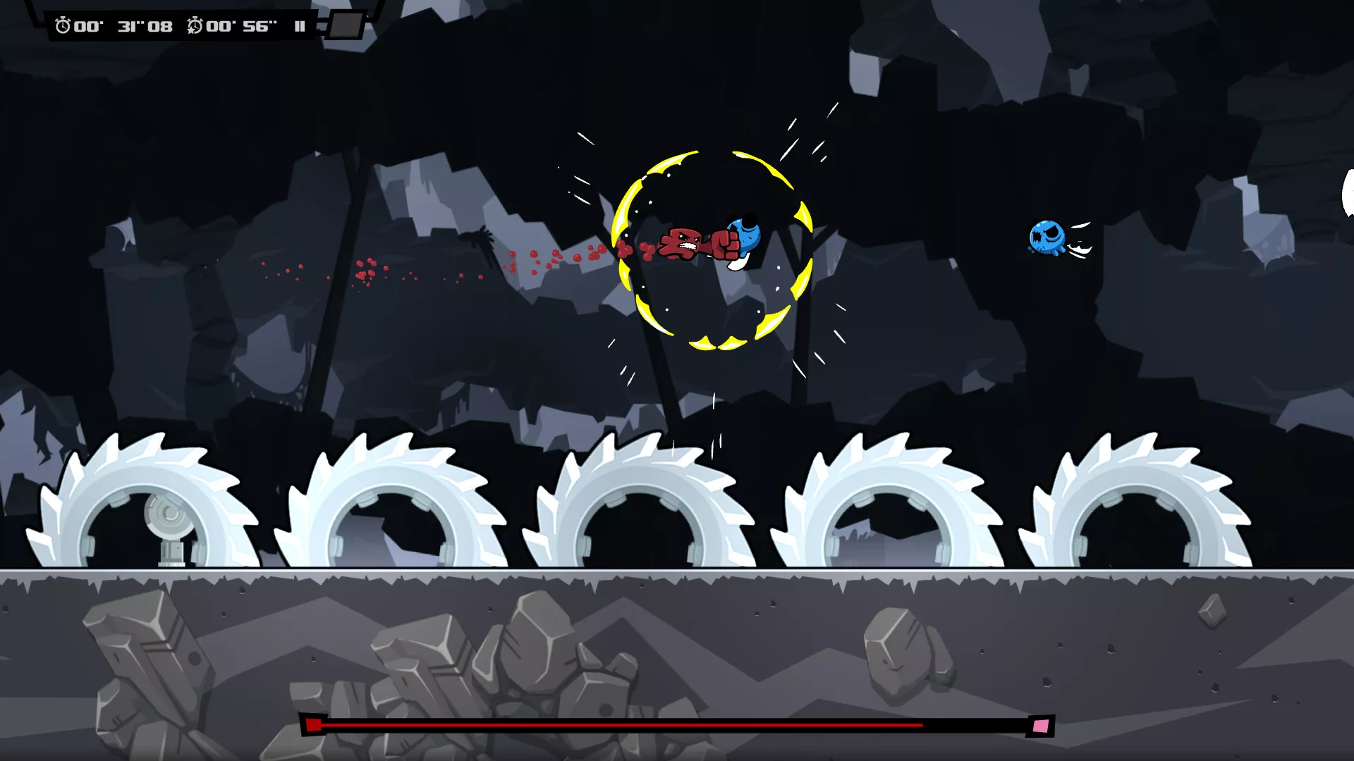 《超级食肉男孩：永无止境 Super Meat Boy Forever》Switch中文版NSZ下载 +v262144补丁 - 网创在线
