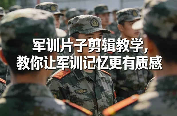 军训片子剪辑教学，教你让军训记忆更有质感 - 网创在线