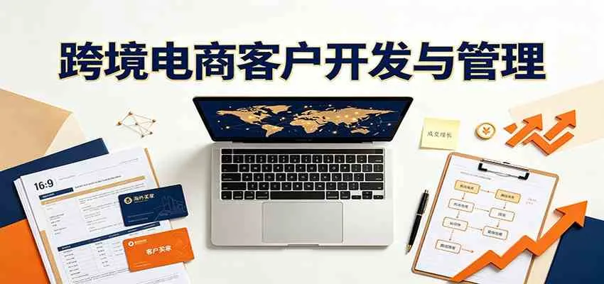 跨境客户精准开发实战课：海外买家挖掘渠道拆解，精细化客户维护与留存成交体系 - 网创在线
