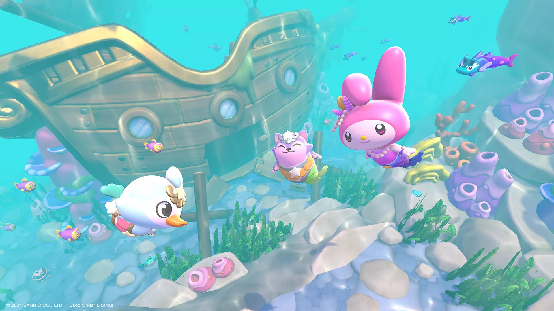 switch游戏《凯蒂猫岛屿冒险 Hello Kitty Island》美版中文+2.9.1补丁+2DLC+金手指 - 网创在线