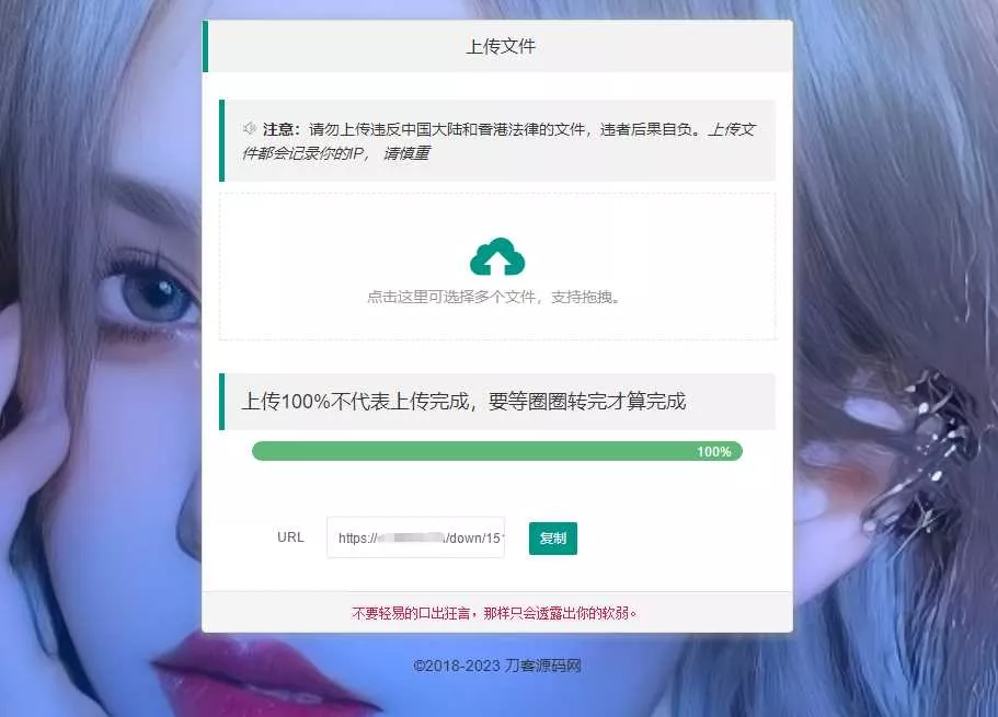 2023最新临时文件上传存储分享系统 临时文件网盘系统源码 - 网创在线