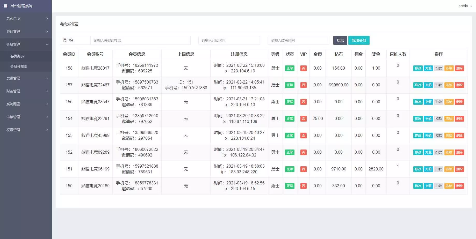 图片[6] - 熊猫电竞赏金电竞源码 APP+H5双端 附搭建教程 支持运营级搭建 - 网创在线