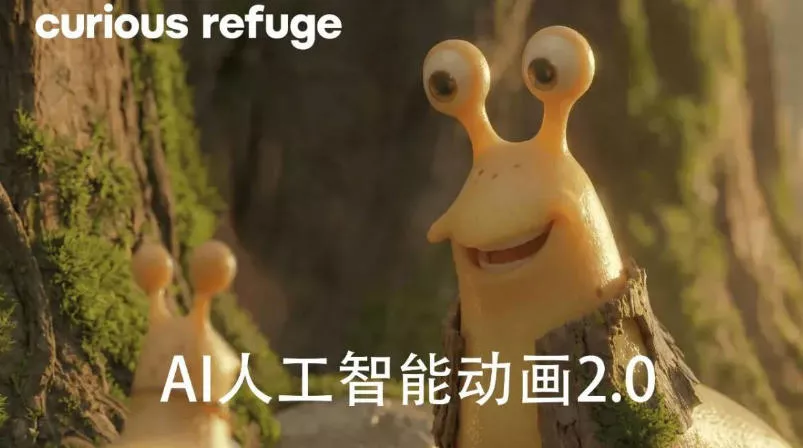 好奇避难所—AI人工智能动画电影制作2.0-【独家精翻中英字幕】 - 网创在线
