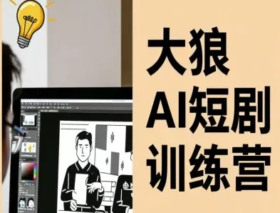 大狼AI短剧训练营-短剧课程(更新中) - 网创在线