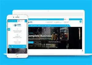 金融投资类Bootstrap模板下载 - 网创在线