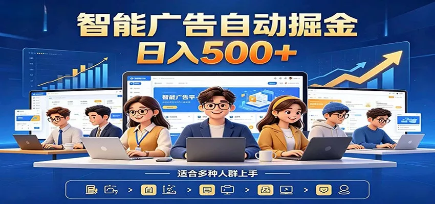 AI风口项目，全程解放双手，后台自动运行赚取收益，每天稳定收益500+ - 网创在线